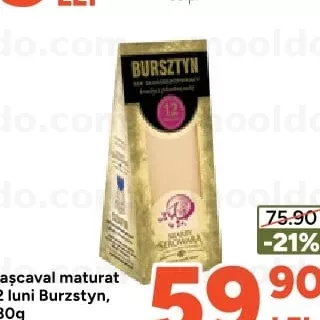 Cașcaval maturat 12 luni Bursztyn, 180g