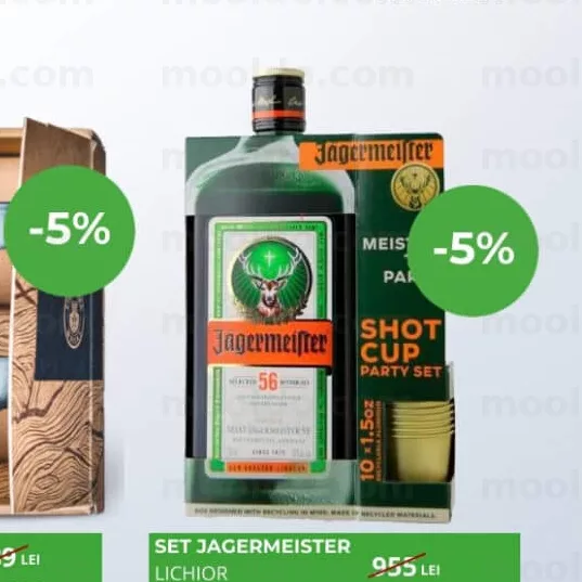 SET JAGERMEISTER MEISEI LICHID PARTY PACK + 10PH