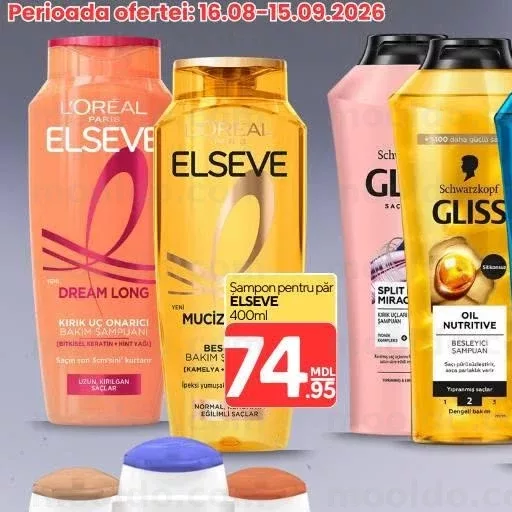 Șampon pentru păr ELSEVE MUCİZ 400ml