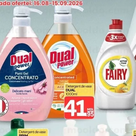 Detergent de vase DUAL 1000ml