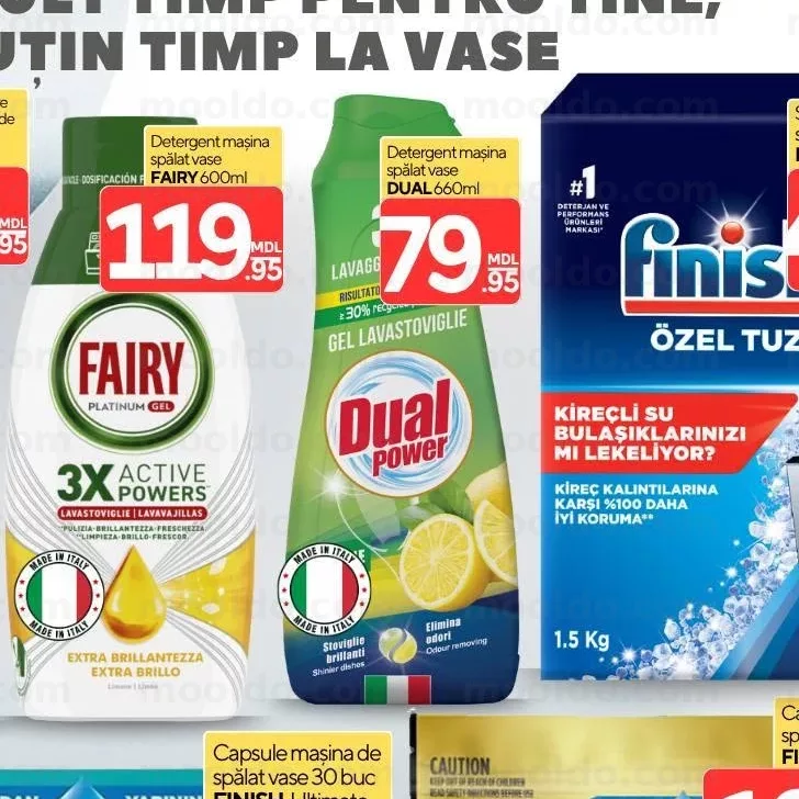 Detergent mașina spălat vase DUAL 660ml
