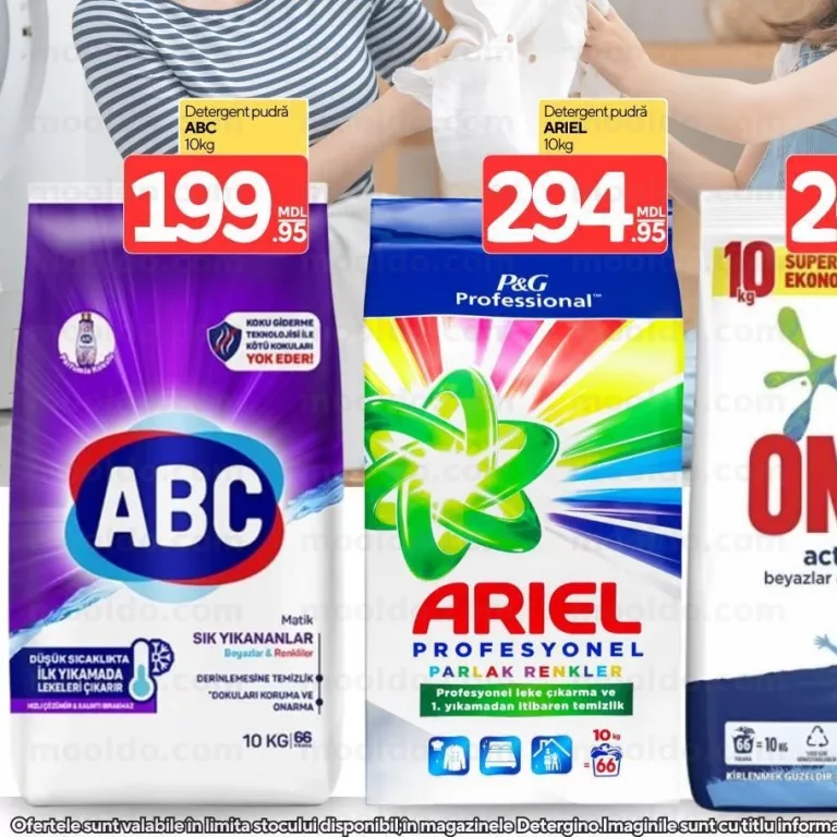Detergent pudră ABC 10kg