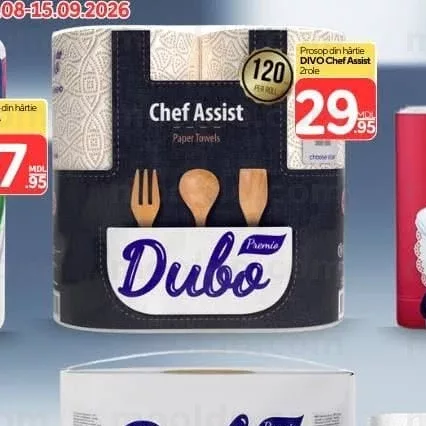Prosop din hârtie DIVO Chef Assist 1 rolă