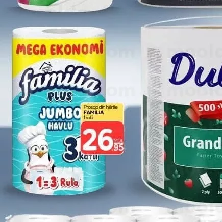 Prosop din hârtie FAMILIA 1 rolă