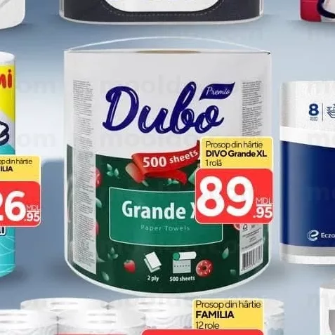 Prosop din hârtie DIVO Grande XL 1 rolă