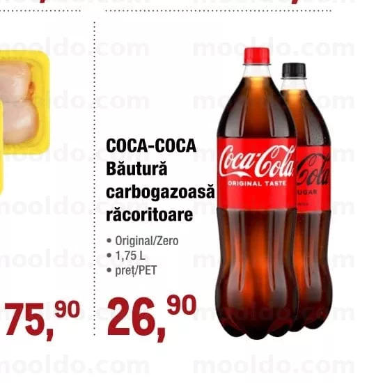 COCA-COCA Băutură carbogazoasă răcoritoare
