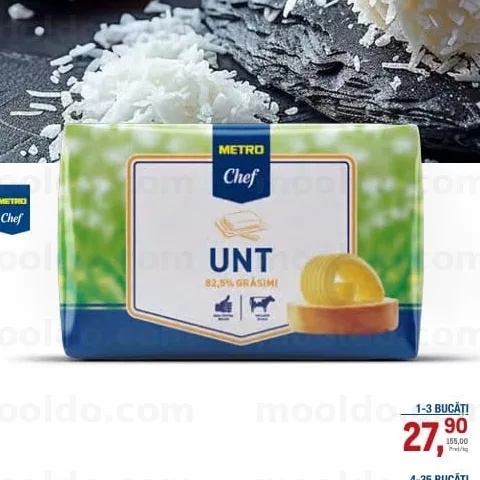 Unt Extra 82,5 % grăsime 180 g
