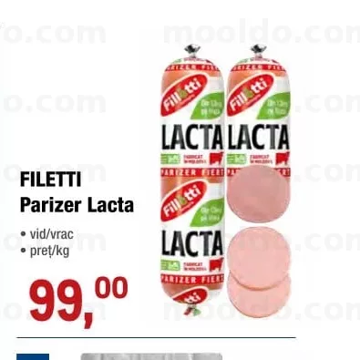 FILETTI Parizer Lacta