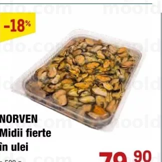 NORVEN Midii fierte în ulei