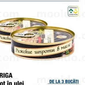 DE RIGA Șprot in ulei