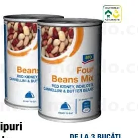Mix 4 tipuri de fasole