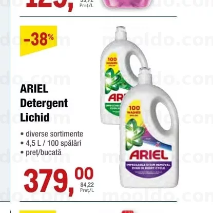 ARIEL Detergent Lichid