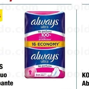 ALWAYS Ultra Duo Absorbante