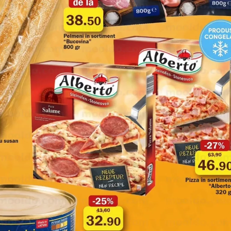 Пицца ассорти "Alberto" 320 гр