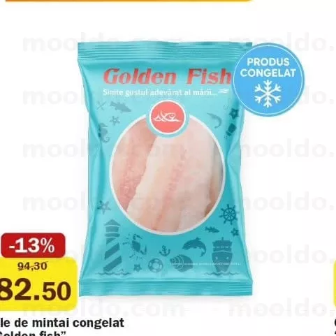 File de cod congelat "Golden fish"