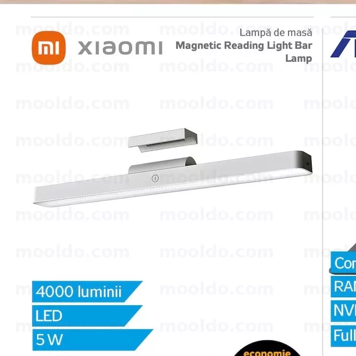Lampă de masă Magnetic Reading Light Bar Lamp