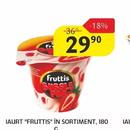 IAURT "FRUTTIS" IN SORTIMENT, 180 G.