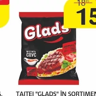 TAIȚEI "GLADS" ÎN SORTIMENT, 75 G.