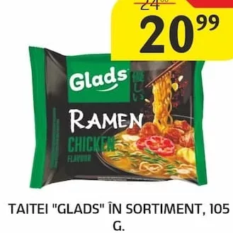 TAIȚEI "GLADS" ÎN SORTIMENT, 105 G.