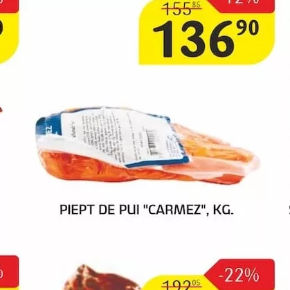 PIEPT DE PUI "CARMEZ", KG.