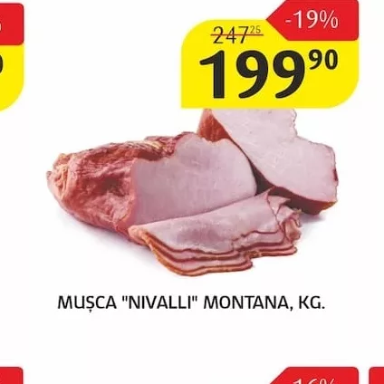 MUȘCA "NIVALLI" MONTANA, KG.