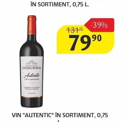 VIN "AUTENTIC" ÎN SORTIMENT, 0,75 L