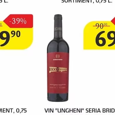 VIN "UNGHENI" SERIA BRIDGE ÎN SORTIMENT, 0,75 L