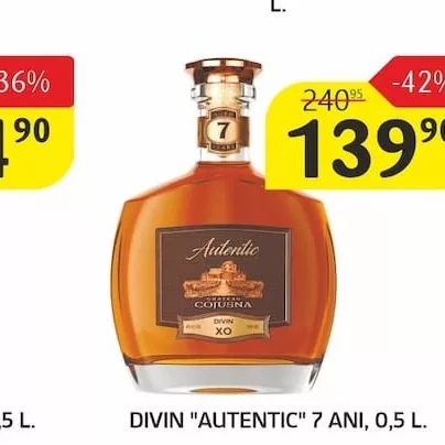 DIVIN "AUTENTIC" 7 ANI, 0,5 L