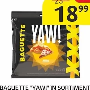 BAGUETTE "YAW!" ÎN SORTIMENT, 120 G.