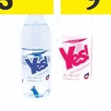APĂ MINERALĂ "YES!" ÎN SORTIMENT, 0,5 / 1,5 L.