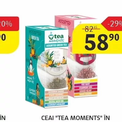 CEAI "TEA MOMENTS" ÎN SORTIMENT, 15 X 2,2, G.