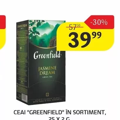CEAI "GREENFIELD" ÎN SORTIMENT, 25 X 2 G.