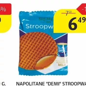 NAPOLITANE "DEMI" STROOPWAFEL, 33 G.