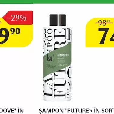 ȘAMPON "FUTURE" ÎN SORTIMENT, 1 L.