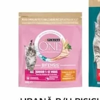 HRANĂ P/U PISICI "PURINA" ONE... 450 / 800 G.