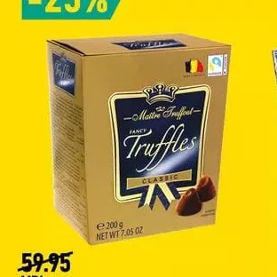 TRUFFLES Bomboane de ciocolată clasic 200g