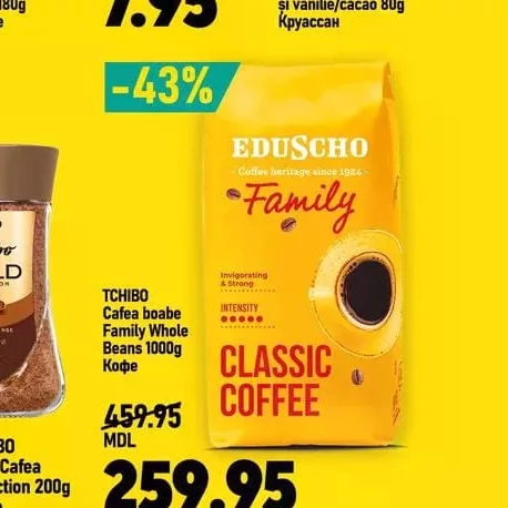 TCHIBO Cafea boabe Family Whole Beans 1000g