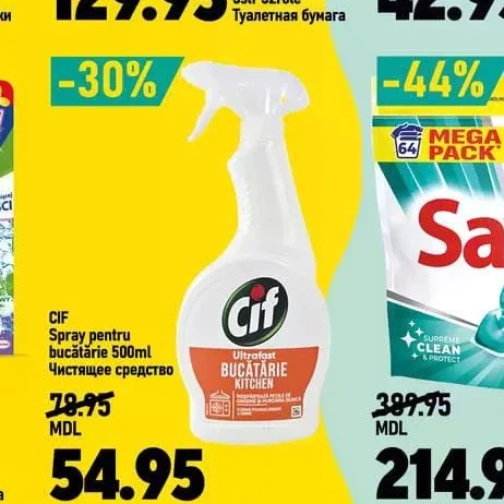 CIF Spray pentru bucătărie 500ml