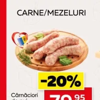 Cârnați de pui Classic kg