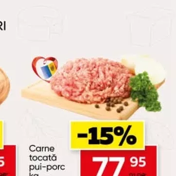 Carne tocată pui-porc kg