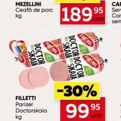 FILLETTI Parizer Doctorskaia kg