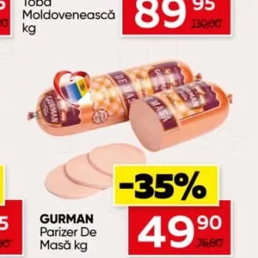 GURMAN Parizer De Masă kg