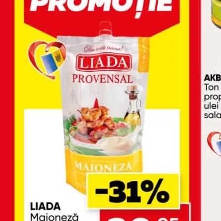 LIADA Maioneză Provensal 600g