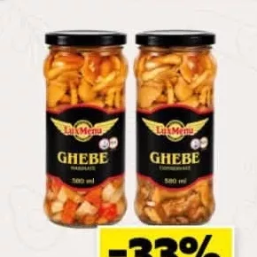 Ciuperci ghebe conservate/marinate 580g