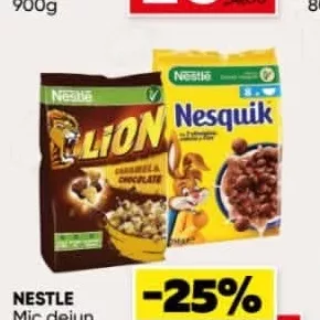 NESTLE Mic dejun CHOCAPIC/ NESQUIK/ LION 250g