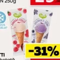 LATTI Înghețată cornet sortiment divers 75g
