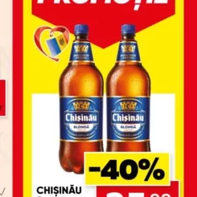 CHIȘINĂU Bere blondă 2.35L