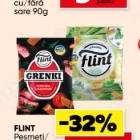 FLINT Pesmeți/Grenki sortiment divers 100g