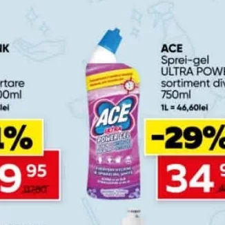 Sprei-gel ULTRA POWER sortiment divers 750ml