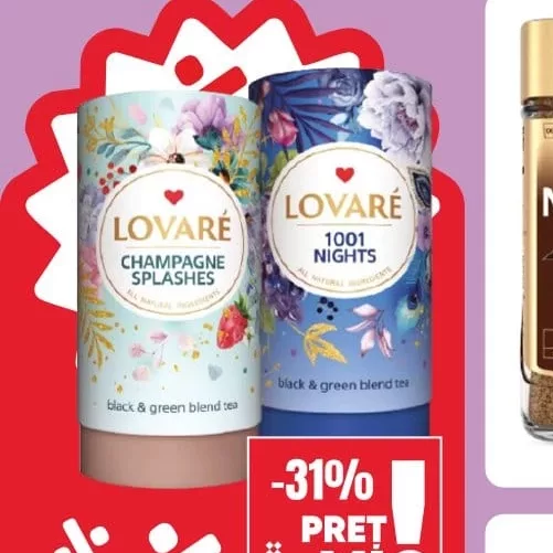 LOVARE Ceai sortiment divers 80g